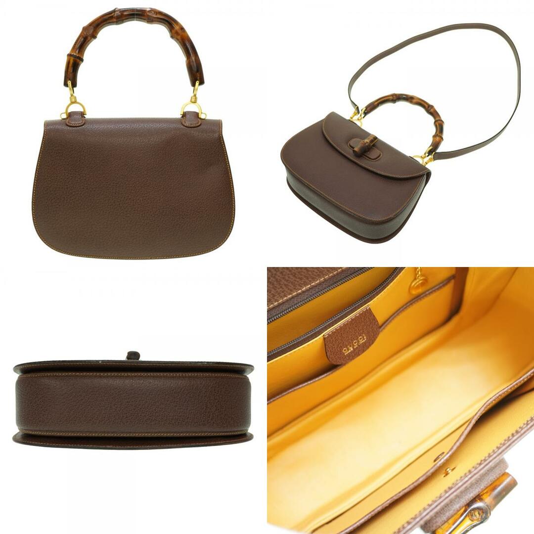 GUCCI - 新品同様 グッチ バンブー ショルダー ハンドバッグ GUCCI - 新品同様 グッチ バンブー ショルダー ハンドバッグ