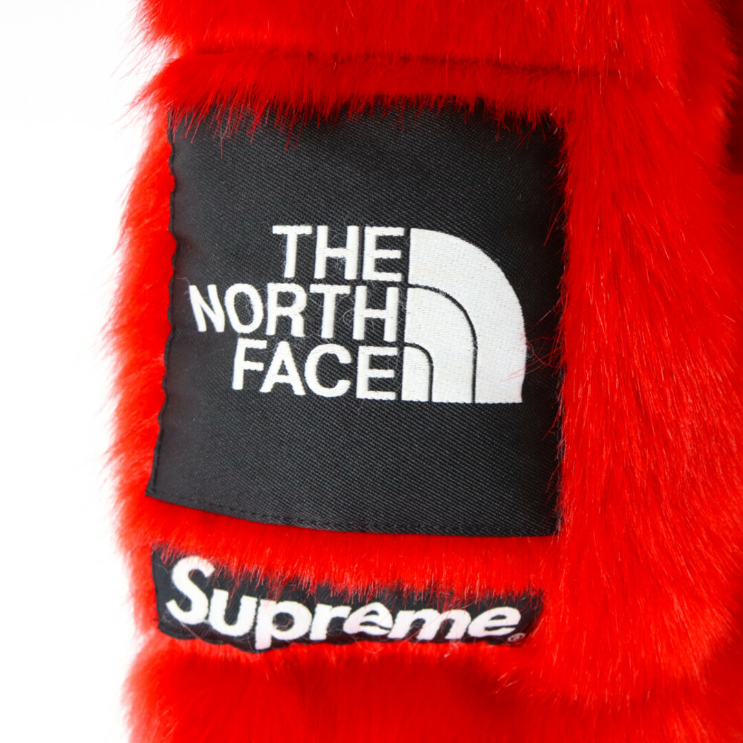 Supreme(シュプリーム)のSUPREME シュプリーム 20AW×THE NORTH FACE Faux Fur Nuptse Jacket ザノースフェイス ファー ヌプシ ダウンジャケット ブルゾン アウター レッド ND92001I メンズのジャケット/アウター(フライトジャケット)の商品写真