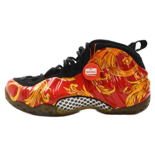 シュプリーム(Supreme)のSUPREME シュプリーム 14SS×NIKE ナイキ AIR FOAMPOSITE 1 SUPREME SP×シュプリーム エアフォームポジット レッド ミッドカットスニーカー シューズ 652792-600 US8.5/26.5cm(スニーカー)