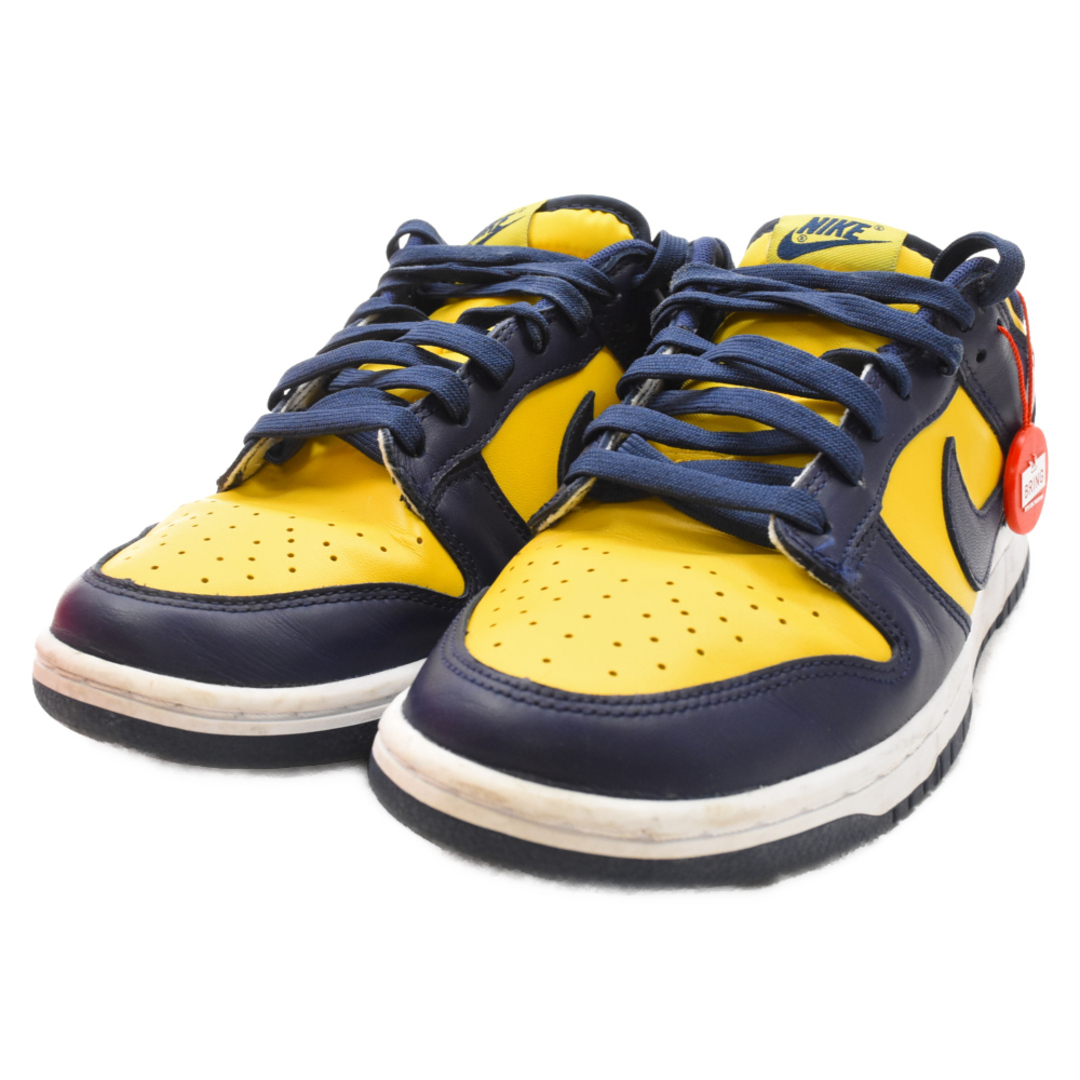 NIKE(ナイキ)のNIKE ナイキ DUNK LOW RETRO MICHIGAN ダンクローミシガン ローカットスニーカー ネイビー/イエロー US8.5/26.5cm DD1391-700 メンズの靴/シューズ(スニーカー)の商品写真