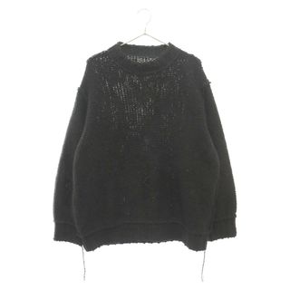 サカイ(sacai)のSacai サカイ 23AW Knit Pullover ニット ローゲージ プルオーバーセーター ブラック 24-03330M(ニット/セーター)