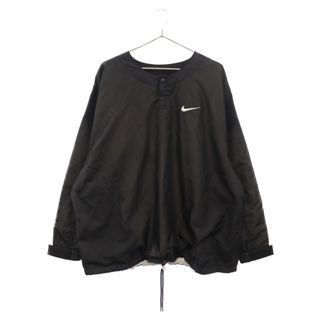 ナイキ(NIKE)のNIKE ナイキ ×FEAR OF GOD NRG LS HENLEY PULLOVER フィアオブゴッド ヘンリーネック プルオーバー ジャケット ブラック BV4411-011(シャツ)