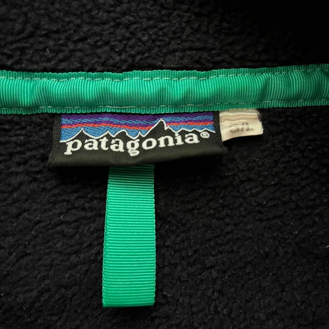 patagonia(パタゴニア)のカナダ製　パタゴニア　シンチラ　スナップT フリースジャケット　L ネイビー メンズのジャケット/アウター(ブルゾン)の商品写真