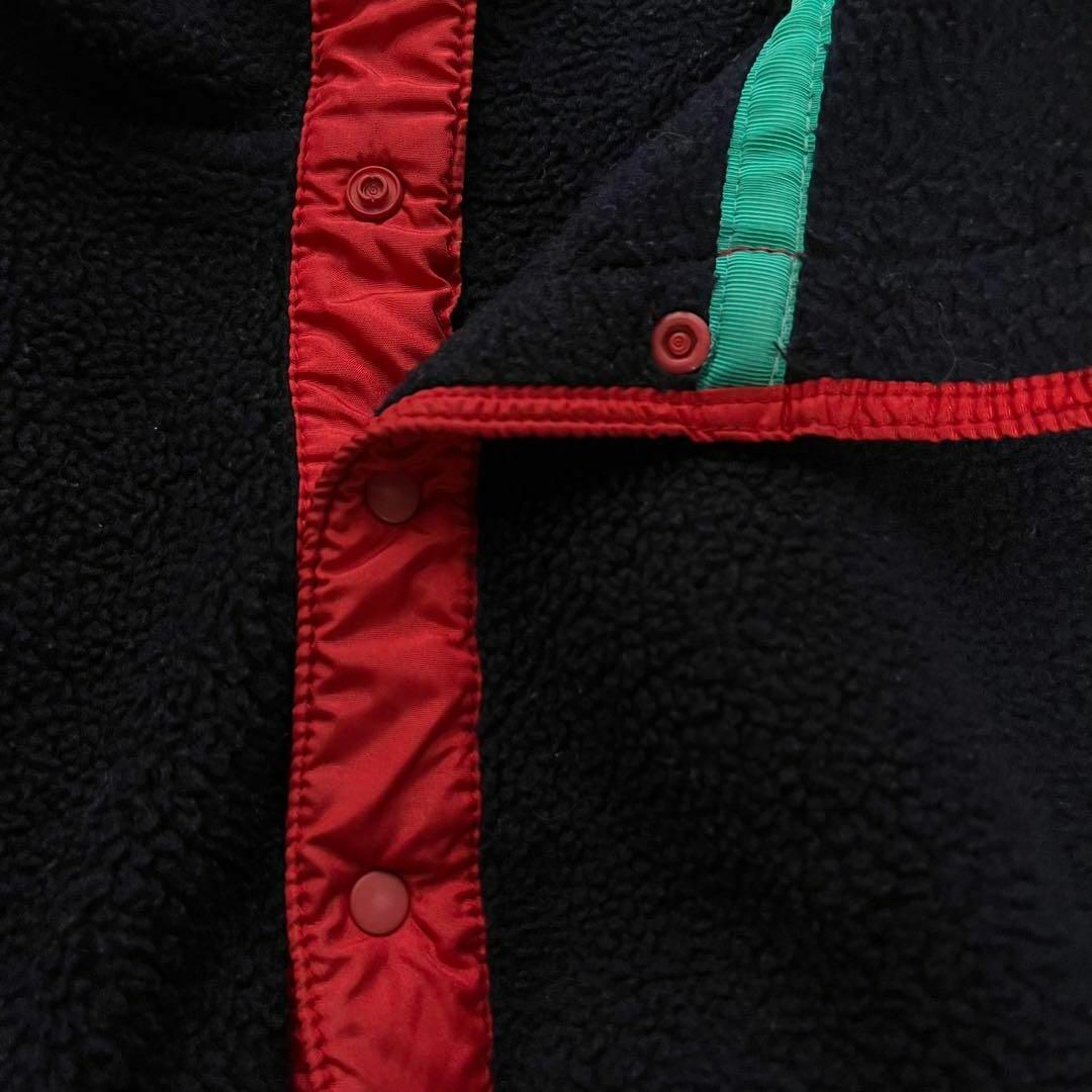patagonia(パタゴニア)のカナダ製　パタゴニア　シンチラ　スナップT フリースジャケット　L ネイビー メンズのジャケット/アウター(ブルゾン)の商品写真