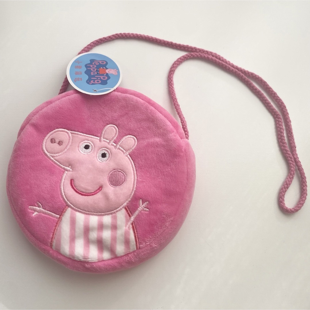 peppa pig ポシェット キッズ/ベビー/マタニティのこども用バッグ(ポシェット)の商品写真