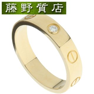 カルティエ(Cartier)のカルティエ CARTIER ウエディングリング ミニラブリング K18 YG × ダイヤモンド 1石 ＃52 B4056100 8961(リング(指輪))