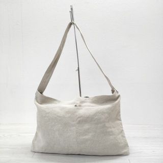 アーツアンドサイエンス(ARTS&SCIENCE)のARTS&SCIENCE wide tote ワンハンドル トートバッグ リネン ショルダーバッグ ベージュ レディース アーツ&サイエンス【中古】4-0209G◎(ショルダーバッグ)