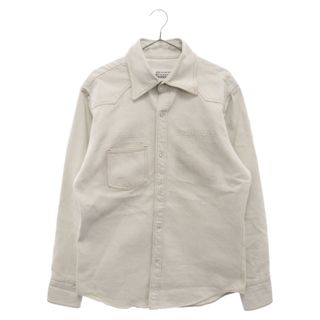 マルタンマルジェラ(Maison Martin Margiela)のMaison Margiela メゾンマルジェラ 23SS ICE DENIM SHIRT ウエスタン デニム 長袖シャツ グレージュ S50DT0007 S30857(シャツ)