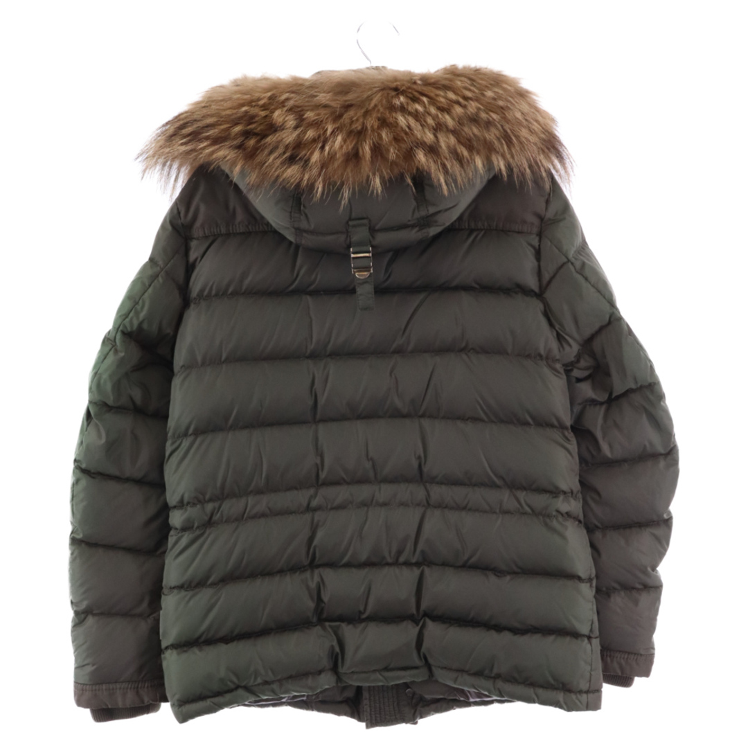 MONCLER(モンクレール)のMONCLER モンクレール CHARENTE シャラント ファー付き ダウンジャケット カーキ 120914160720 54155 メンズのジャケット/アウター(ダウンジャケット)の商品写真