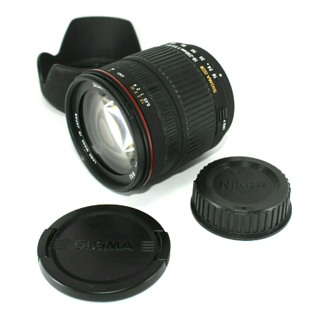 SIGMA(シグマ)のSIGMA DC 18-200mm For Nikon✨清掃済完動品✨ スマホ/家電/カメラのカメラ(レンズ(ズーム))の商品写真