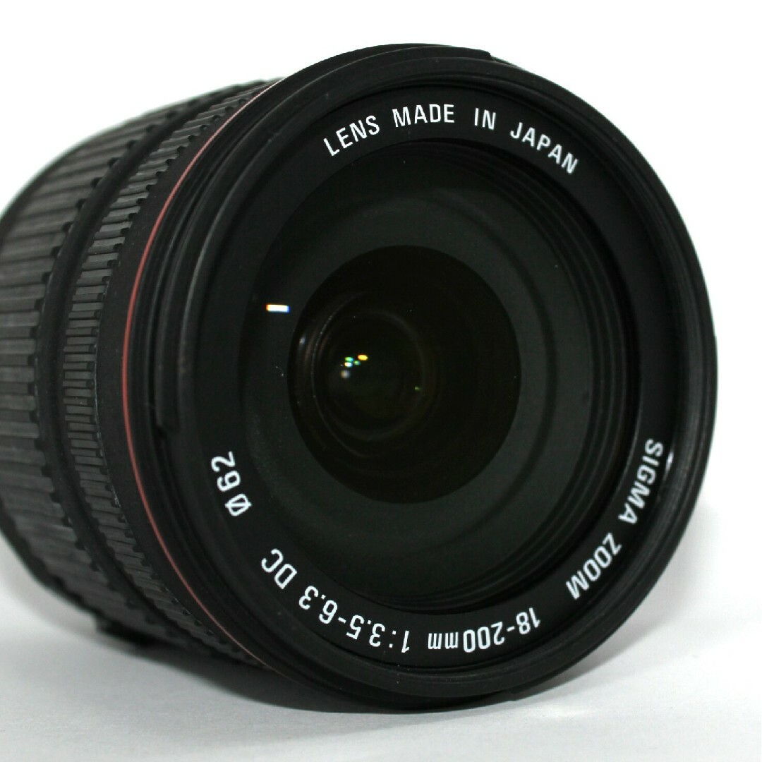 SIGMA(シグマ)のSIGMA DC 18-200mm For Nikon✨清掃済完動品✨ スマホ/家電/カメラのカメラ(レンズ(ズーム))の商品写真