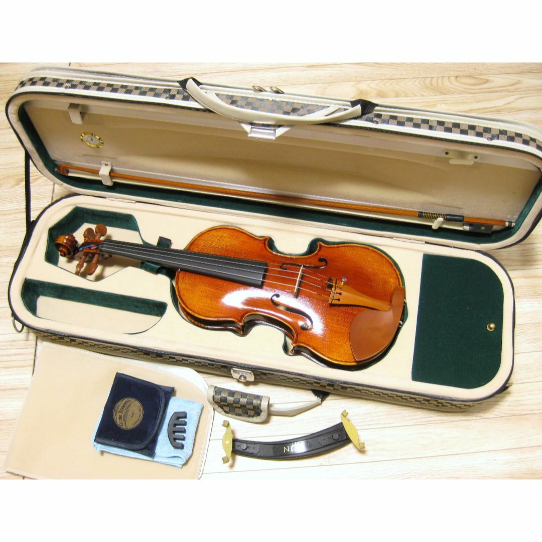 【豪虎杢アンティーク調】 ピグマリウス ANTIQUE バイオリン 4/4セット 楽器の弦楽器(ヴァイオリン)の商品写真