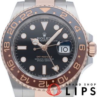 ロレックス(ROLEX)のロレックス GMTマスター2 GMT-Master 2 126711CHNR(ﾗﾝﾀﾞﾑ) 箱 保証書 K18PG/SS メンズ時計 ブラック 美品 【新品】(その他)