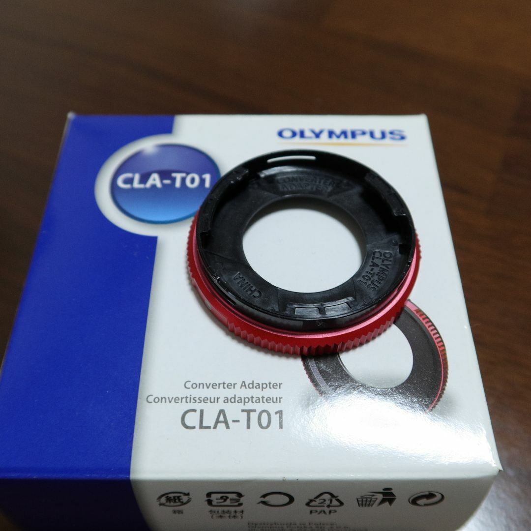 OLYMPUS(オリンパス)のOLYMPUS コンバーターアダプター CLA-T01 スマホ/家電/カメラのカメラ(フィルター)の商品写真