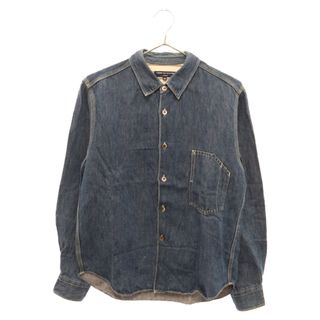 コムデギャルソン(COMME des GARCONS)のCOMME des GARCONS HOMME コムデギャルソンオム 08SS 変形ポケット デニムシャツ HA-B031 インディゴブルー(シャツ)