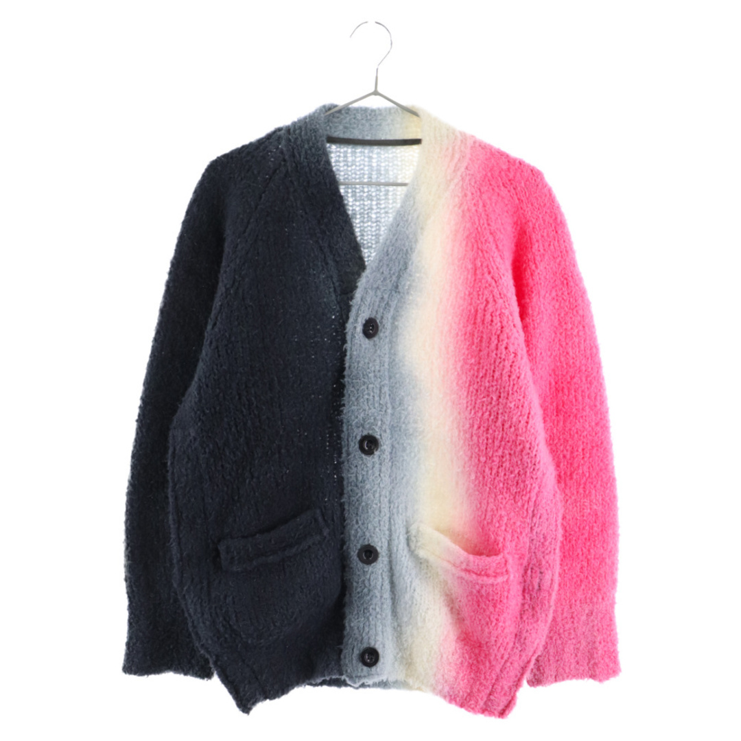 sacai(サカイ)のSacai サカイ 23AW Tie Dye Knit Cardigan タイダイニットカーディガン ブラック/ピンク 23-06893 メンズのトップス(カーディガン)の商品写真