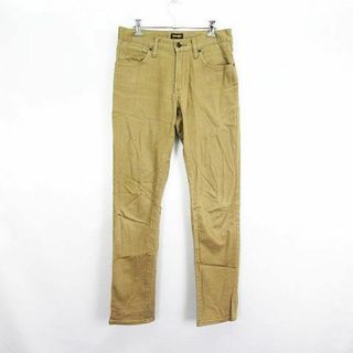 ラングラー(Wrangler)のラングラー カラーパンツ ボトムス ストレート ストレッチ 28 オーカー(スラックス)