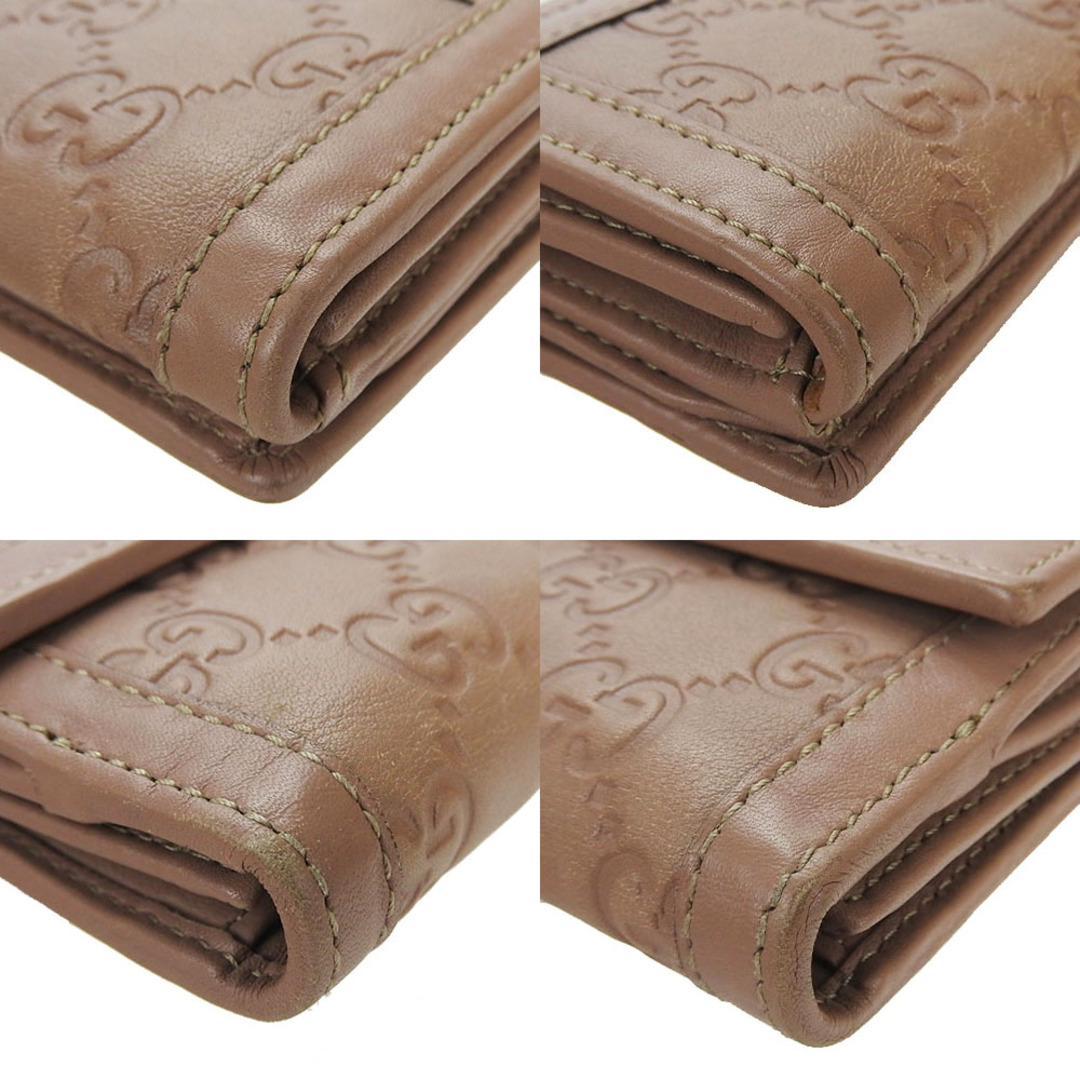GUCCI - 【中古】 グッチ 長財布 269970 ピンクベージュ系 - 二 GUCCI - 【中古】 グッチ 長財布 269970 ピンクベージュ系 - 二