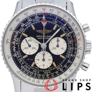 ブライトリング(BREITLING)のブライトリング ナビタイマー メカニック クロノグラフ 手巻 世界限定250本 Navitimer A11022/A112B13NA 箱 保証書 修理書 1駒 SS メンズ時計 ブラック 仕上げ済 美品 【中古】(その他)