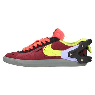 ナイキ(NIKE)のNIKE ナイキ ×アクロニウム ブレーザーローナイトマルーンローカットスニーカー シューズ パープル US7.5/25.5cm DN2067-600(スニーカー)