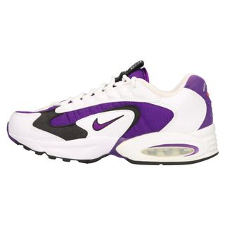 ナイキ(NIKE)のNIKE ナイキ AIR MAX TRIAX 96 エアマックストライアックス ローカットスニーカー パープル/ホワイト US8/26cm CD2053-102(スニーカー)