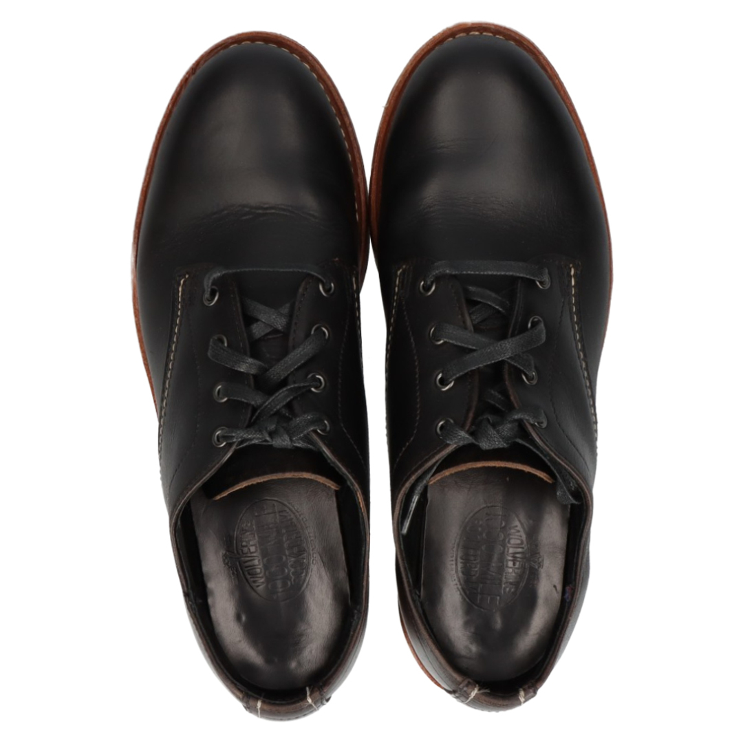 WOLVERINE(ウルヴァリン)のWOLVERINE ウルヴァリン 1000MILE OXFORD オックスフォード レザーローカットシューズ US9.5/27.5cm W00942 ブラック メンズの靴/シューズ(ドレス/ビジネス)の商品写真