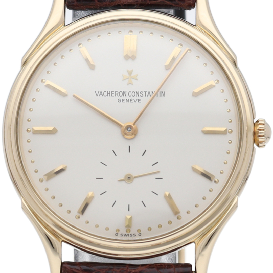 VACHERON CONSTANTIN(ヴァシュロンコンスタンタン)のヴァシュロン・コンスタンタン ジュビリー クラシック メンズ時計 手巻 OH済 Jubilie 92239/000J 箱 保証書 K18YG/革 レディース時計 アイボリー 仕上げ済 美品 【中古】 レディースのファッション小物(腕時計)の商品写真