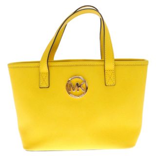 マイケルコース(Michael Kors)のMICHAEL KORS マイケルコース メタルロゴ レザーミニハンドバッグ レディース OP-1409 イエロー(その他)