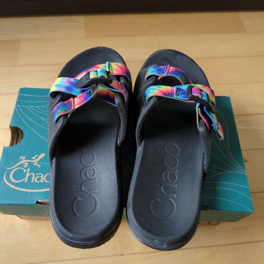 Chaco(チャコ)の☆Chaco チャコ サンダル 22㌢☆ キッズ/ベビー/マタニティのキッズ靴/シューズ(15cm~)(サンダル)の商品写真