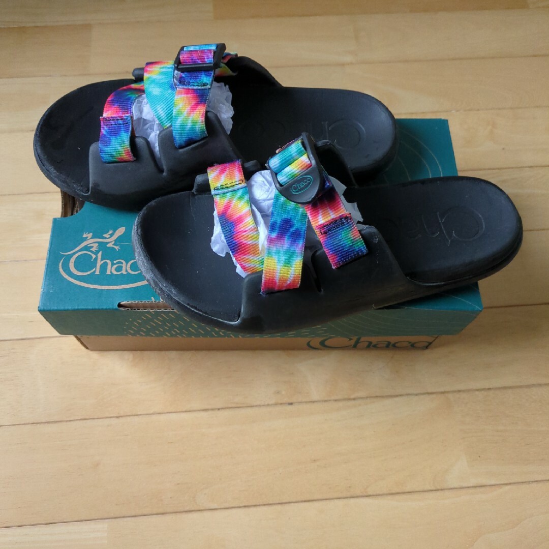 Chaco(チャコ)の☆Chaco チャコ サンダル 22㌢☆ キッズ/ベビー/マタニティのキッズ靴/シューズ(15cm~)(サンダル)の商品写真