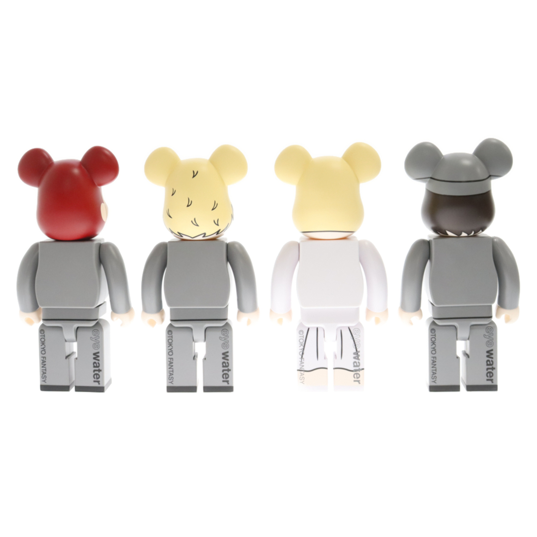 MEDICOM TOY(メディコムトイ)のMEDICOM TOY メディコムトイ BE@RBRICK SEKAI NO OWARI × eyewater 400%4体セット ベアブリック セカイノオワリ フィギュア グレー/ホワイト エンタメ/ホビーのフィギュア(その他)の商品写真