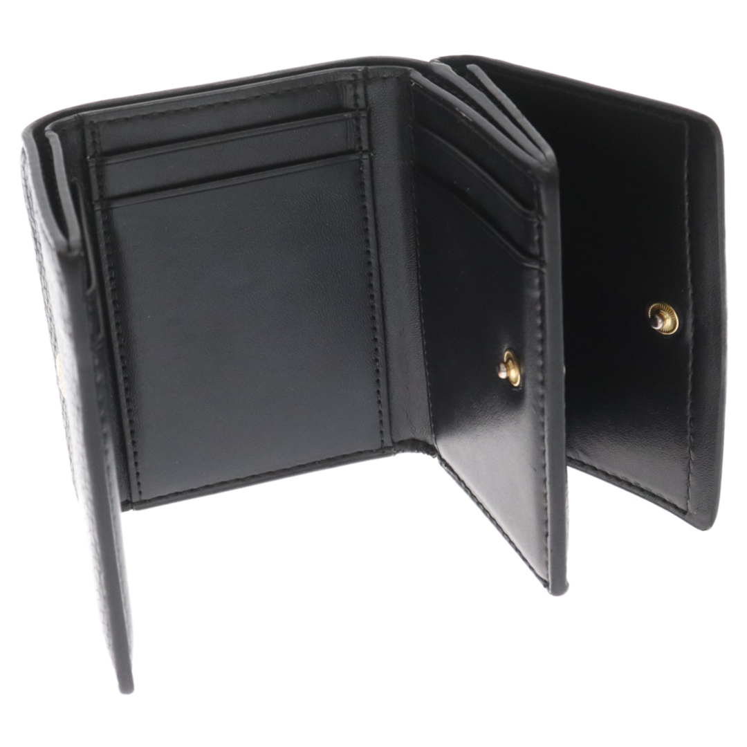 MARC JACOBS(マークジェイコブス)のMARC JACOBS マークジェイコブス THE LEATHER MEDIUM TRIFOLD ザ ミディアム トライフォールド 三つ折り財布 ブラック S132L01RE22-001 メンズのファッション小物(折り財布)の商品写真