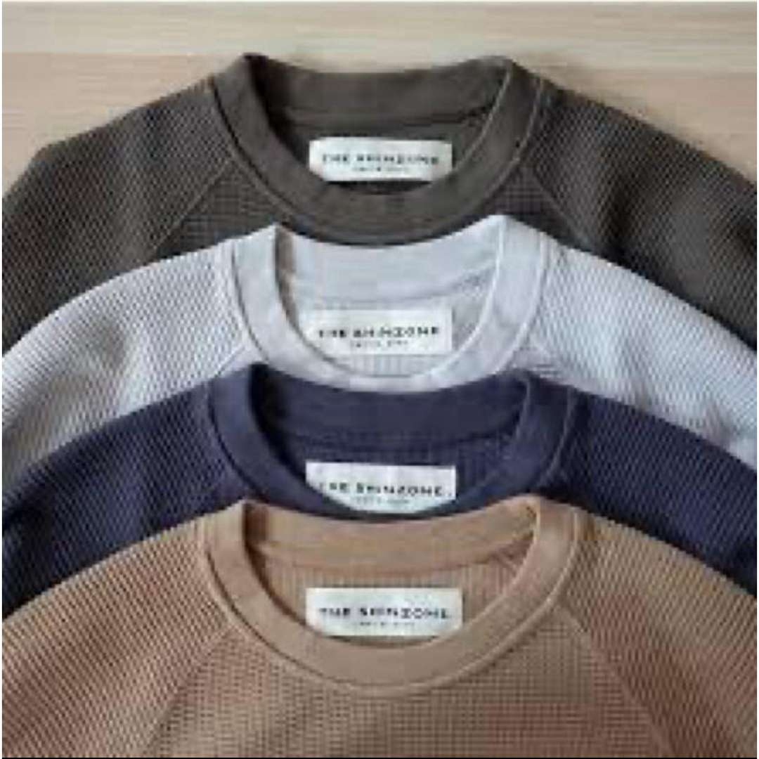Shinzone(シンゾーン)の値下げ！シンゾーン　ワッフルプルオーバー メンズのトップス(Tシャツ/カットソー(七分/長袖))の商品写真