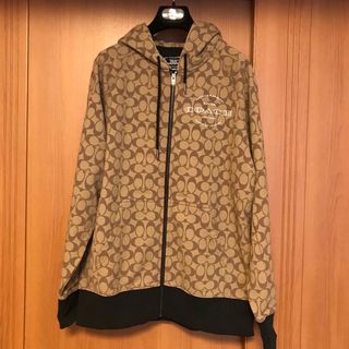 コーチ(COACH)のコーチ　シグネチャー　ジップアップフーディー(パーカー)