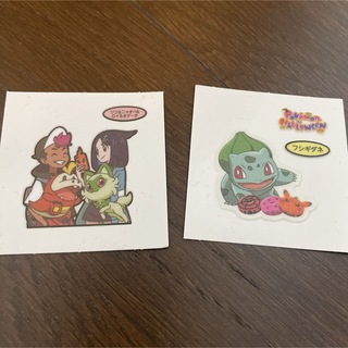 ポケモンパン  デコキャラシール  2枚セット(その他)