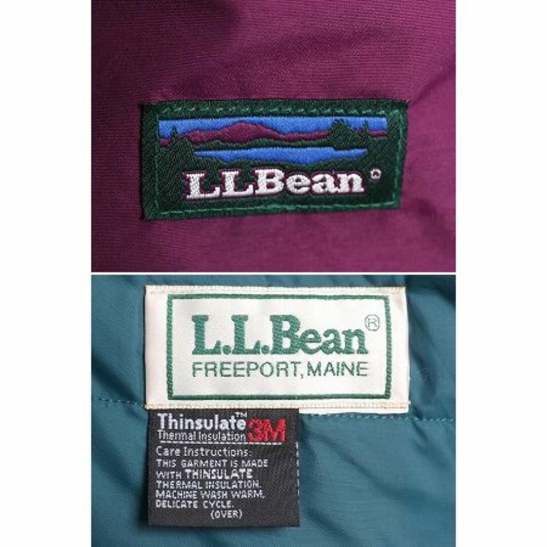 L.L.Bean - 90s エルエルビーン 中綿 ナイロン アノラック L.L.Bean - 90s エルエルビーン 中綿 ナイロン アノラック