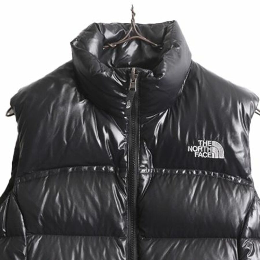 THE NORTH FACE(ザノースフェイス)のノースフェイス ヌプシ ダウン ベスト レディース S The North face アウトドア NUPTSE 700フィル フルジップ 重ね着 前開き パッカブル 黒 レディースのジャケット/アウター(ダウンベスト)の商品写真