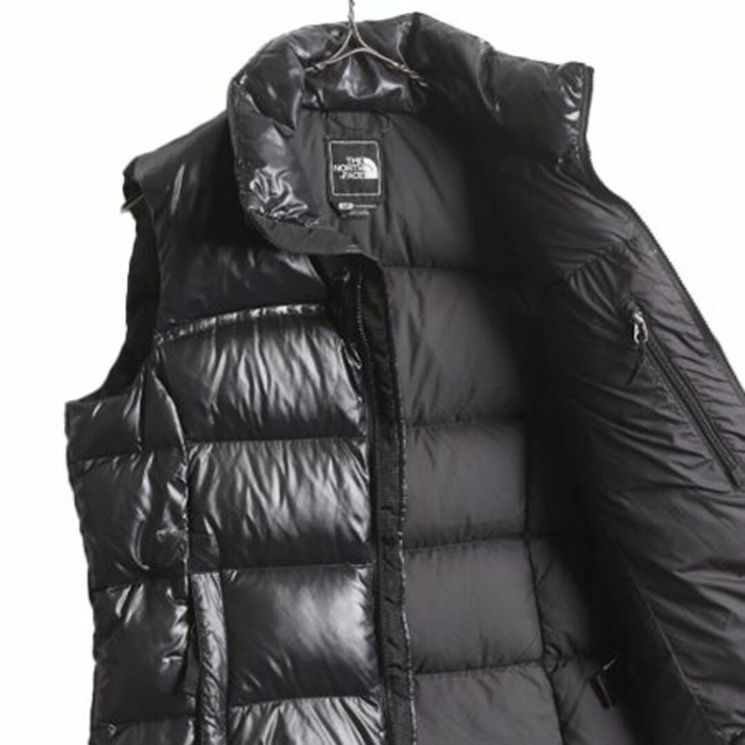 THE NORTH FACE(ザノースフェイス)のノースフェイス ヌプシ ダウン ベスト レディース S The North face アウトドア NUPTSE 700フィル フルジップ 重ね着 前開き パッカブル 黒 レディースのジャケット/アウター(ダウンベスト)の商品写真