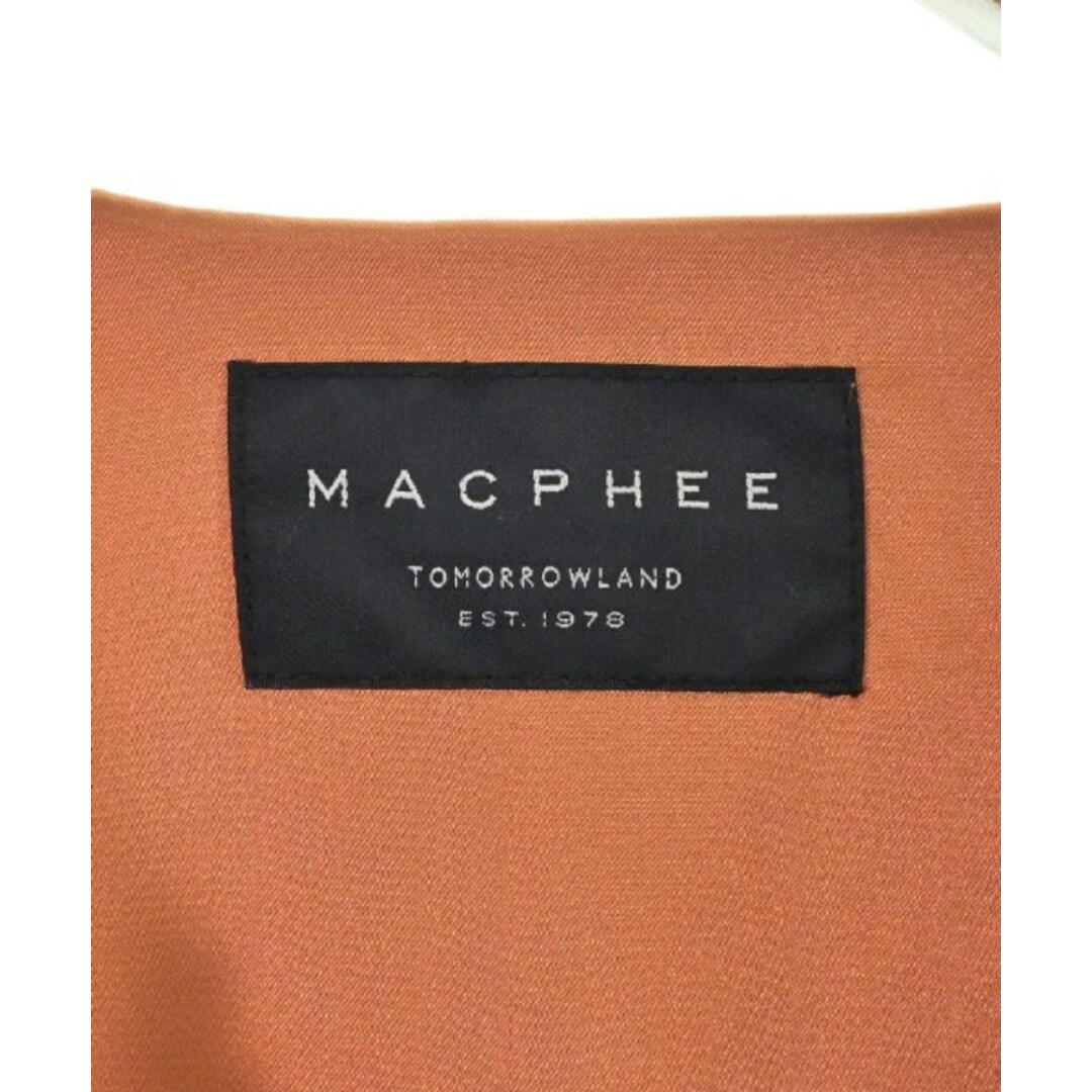 MACPHEE(マカフィー)のMACPHEE マカフィー ブルゾン（その他） 36(M位) ベージュ 【古着】【中古】 レディースのジャケット/アウター(その他)の商品写真