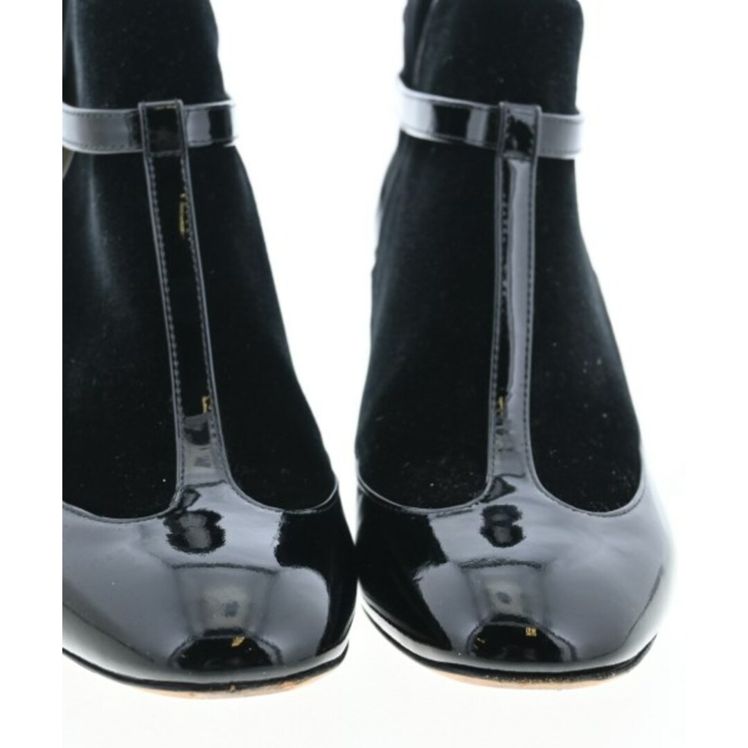 valentino garavani(ヴァレンティノガラヴァーニ)のVALENTINO GARAVANI ブーツ EU36(22.5cm位) 黒 【古着】【中古】 レディースの靴/シューズ(ブーツ)の商品写真