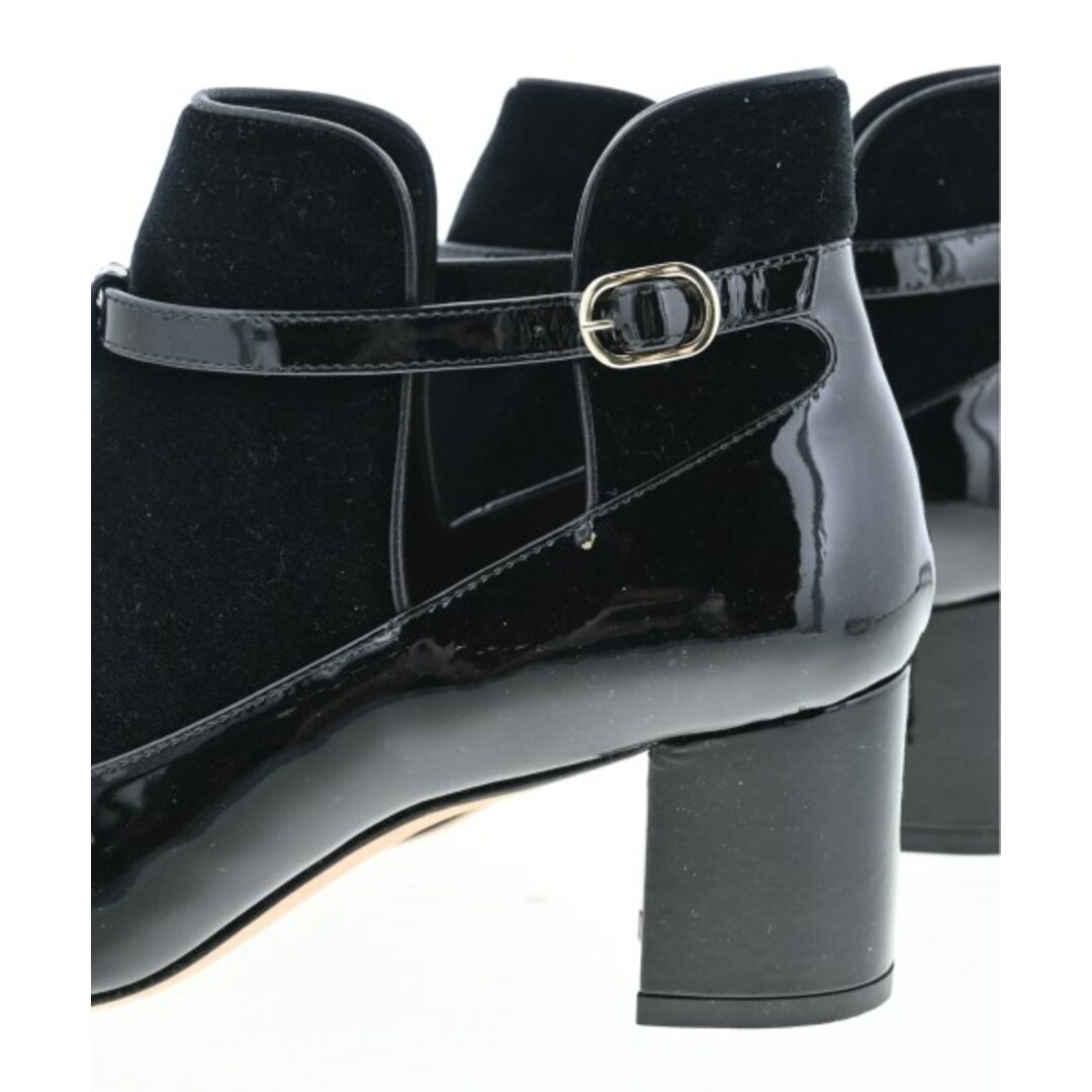 valentino garavani(ヴァレンティノガラヴァーニ)のVALENTINO GARAVANI ブーツ EU36(22.5cm位) 黒 【古着】【中古】 レディースの靴/シューズ(ブーツ)の商品写真