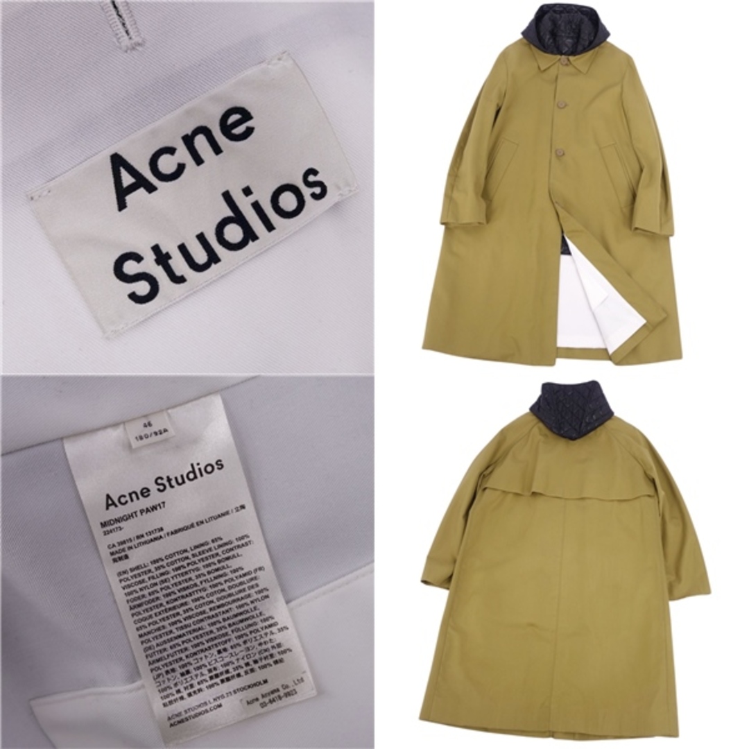 Acne Studios - 美品 アクネストゥディオズ Acne Studios コート Acne Studios - 美品 アクネストゥディオズ Acne Studios コート