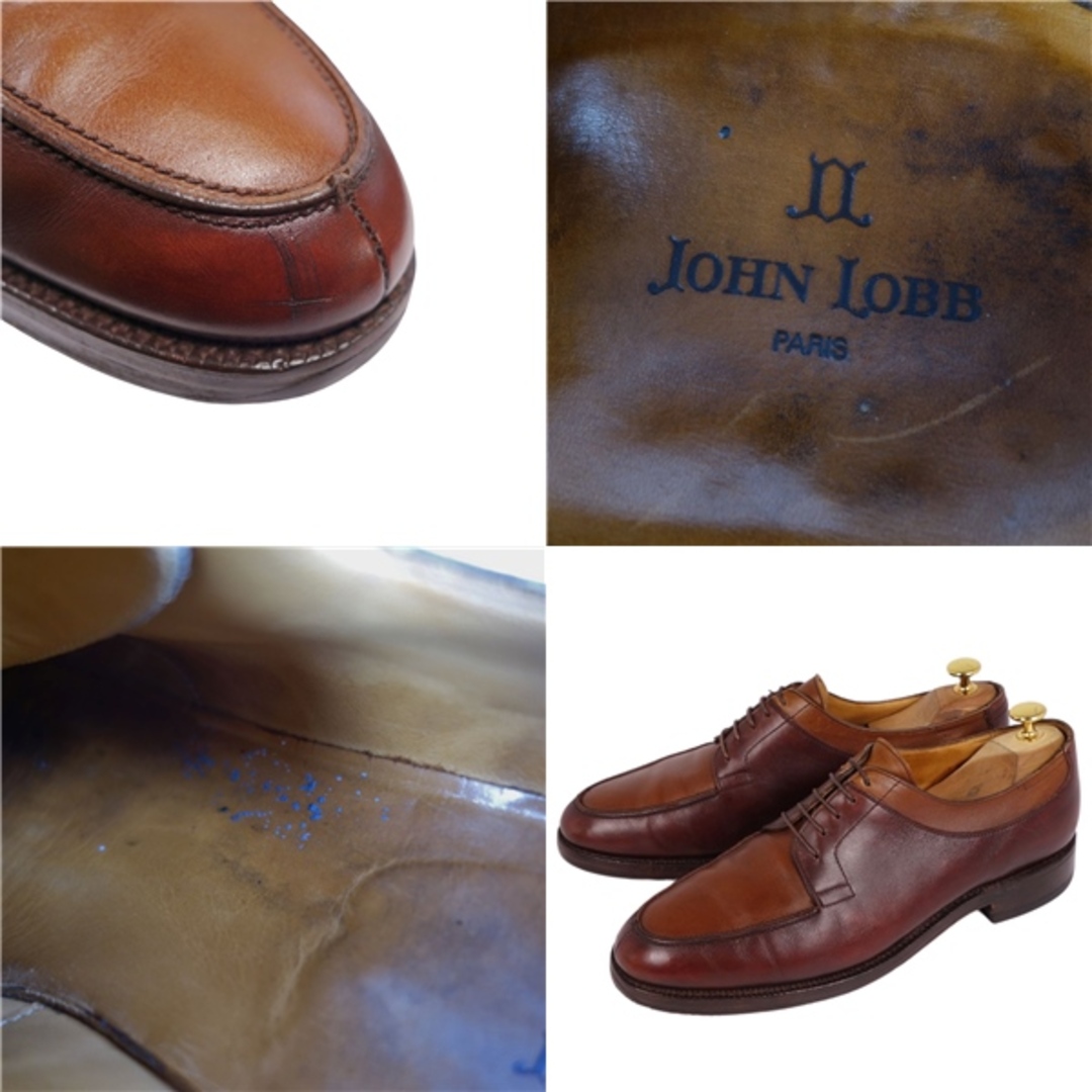 JOHN LOBB(ジョンロブ)のジョンロブ JOHN LOBB レザーシューズ ダービーシューズ ビジネスシューズ BARROS バロス 革靴 メンズ 9E(27.5cm相当) ブラウン メンズの靴/シューズ(ドレス/ビジネス)の商品写真