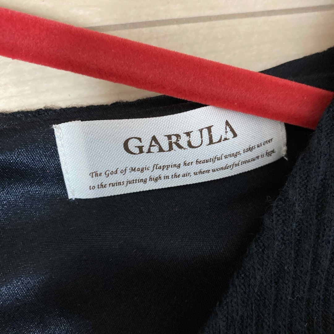GARULA(ガルラ)のGARLA  腰巻き風ワンピース レディースのワンピース(ひざ丈ワンピース)の商品写真