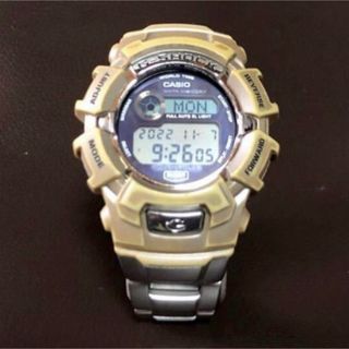 ジーショック(G-SHOCK)のCASIO G-SHOCK メタルバンド ゴールド(腕時計(デジタル))