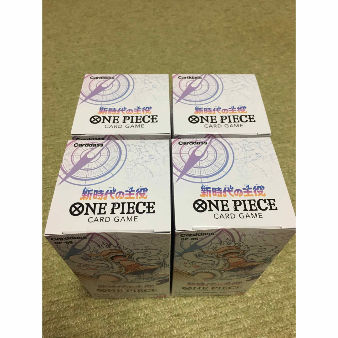 テープ付き 未開封 新時代の主役 喋る BOX ワンピースカードゲーム テープ付き 未開封 新時代の主役 喋る BOX ワンピースカードゲーム