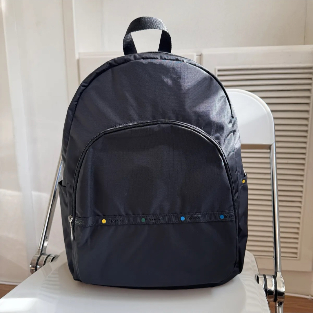 LeSportsac - 【新品】レスポートサック 黒 トートバッグ リュックの