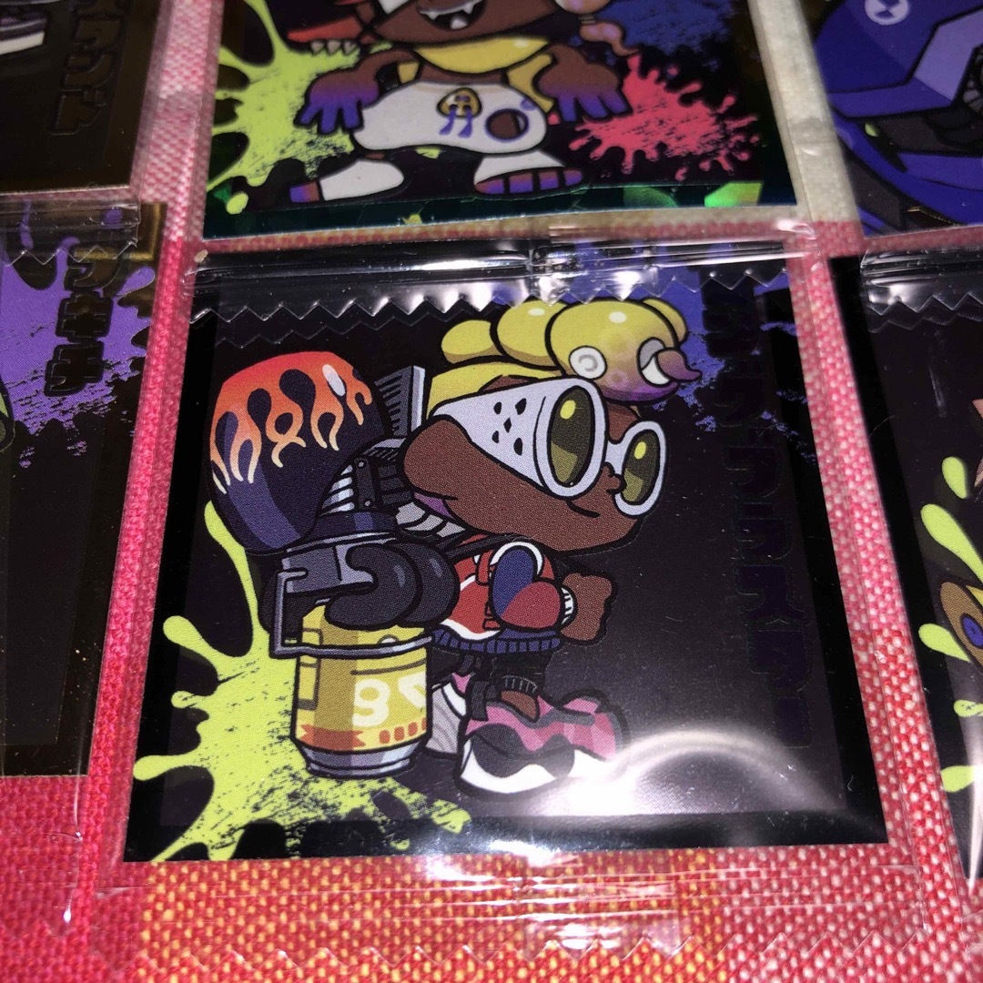 任天堂(ニンテンドウ)のスプラトゥーン ウエハース シール10枚セット エンタメ/ホビーのおもちゃ/ぬいぐるみ(キャラクターグッズ)の商品写真