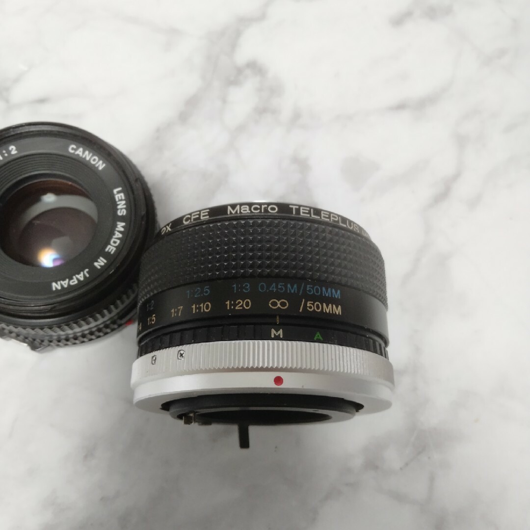 Canon(キヤノン)のCANON LENS FD 50mm F2 スマホ/家電/カメラのカメラ(レンズ(単焦点))の商品写真