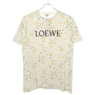 ロエベ(LOEWE)のLOEWE ロエベ 20SS フラワーロゴプリントTシャツ ホワイト M S540333XAR(Tシャツ(半袖/袖なし))